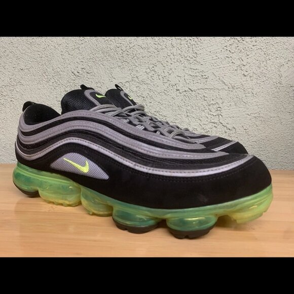 Size 13 - Nike Air Max‎ Vapormax 97 Black Volt Japan AJ7291-001 1 95 98